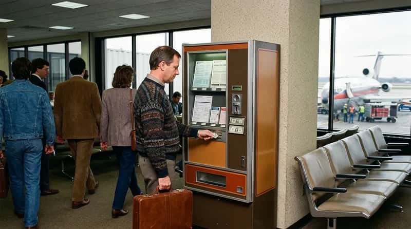 #4 - Flight Insurance Vending Machines at Every Gate (Image Credits: Gemini)