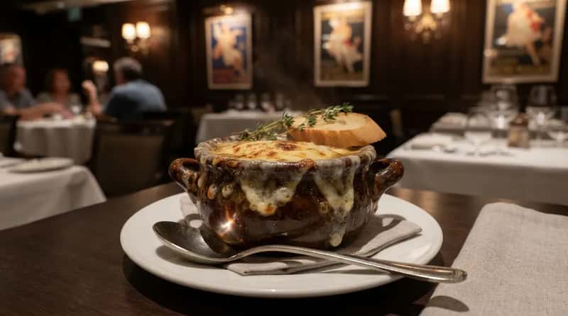#12 - French Onion Soup: Gone From the Main Room, Hiding in a Fancier One (Image Credits: Gemini)
