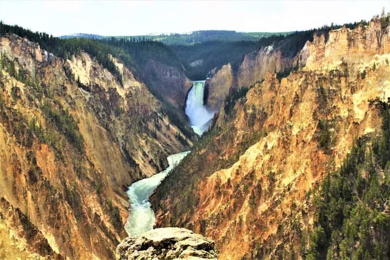 #12: Grand Canyon of the Yellowstone, Wyoming - Waterfalls Included (Image Credits: Unsplash)