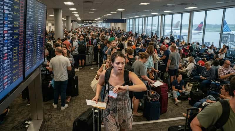#22 - Booking a Tight Layover in July Is a Coin Flip You're Not Winning (Image Credits: Gemini)