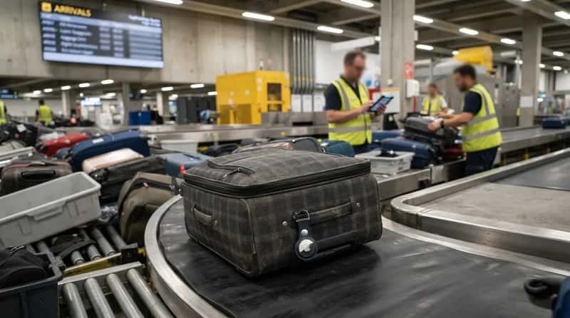 #7 - A Pocket Tracker Now Talks to Airline Lost-Bag Systems (Image Credits: Gemini)
