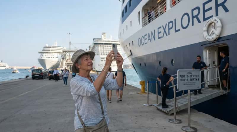 #13 - They Photograph the Ship's Berth Before Walking Away (Image Credits: Gemini)