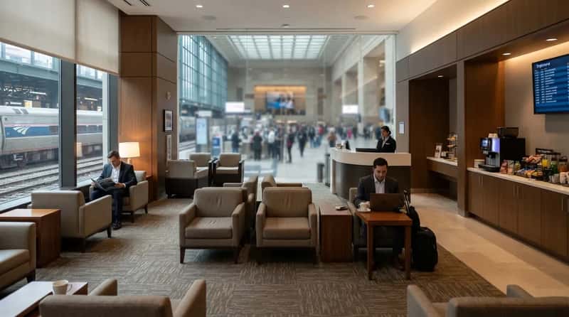 12. Seven Stations Hide Private Lounges Most Travelers Never Find (Image Credits: Gemini)