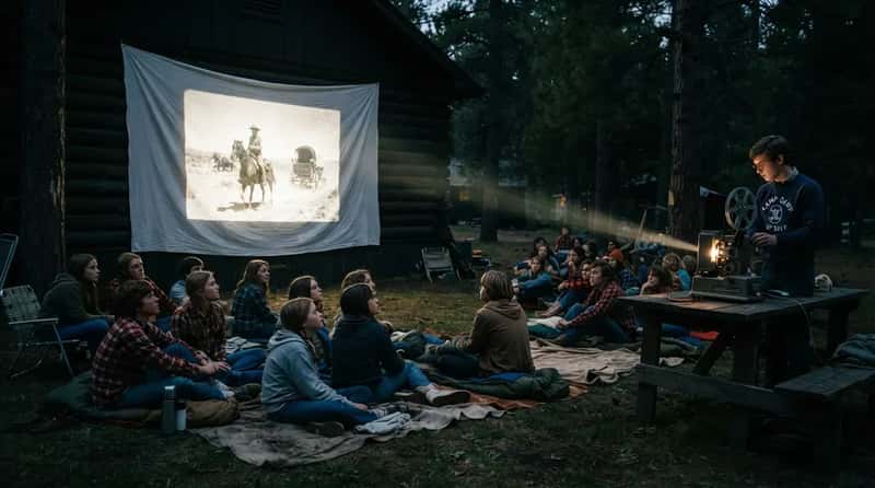 #13 - Movie Night Meant a Bedsheet and a Rented Projector (Image Credits: Gemini)