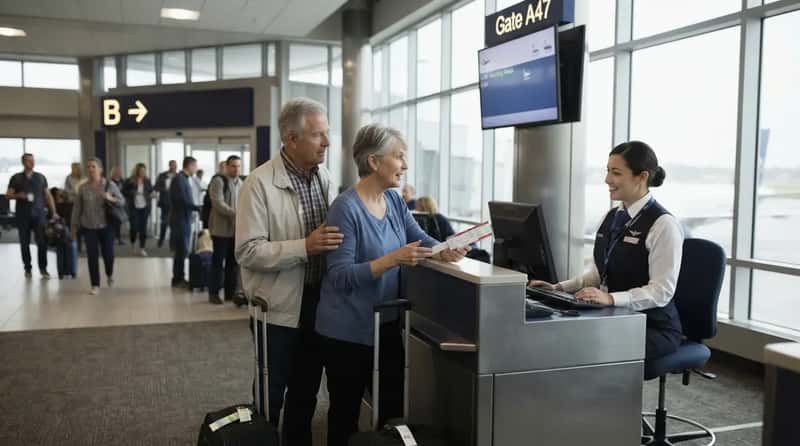 #8 - Never Wait Until You're at the Gate to Ask for Pre-Boarding (Image Credits: Gemini)