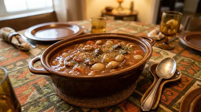 #2 – Beef Bourguignon (Campbell's Shortcut Version) (Image Credits: Gemini)