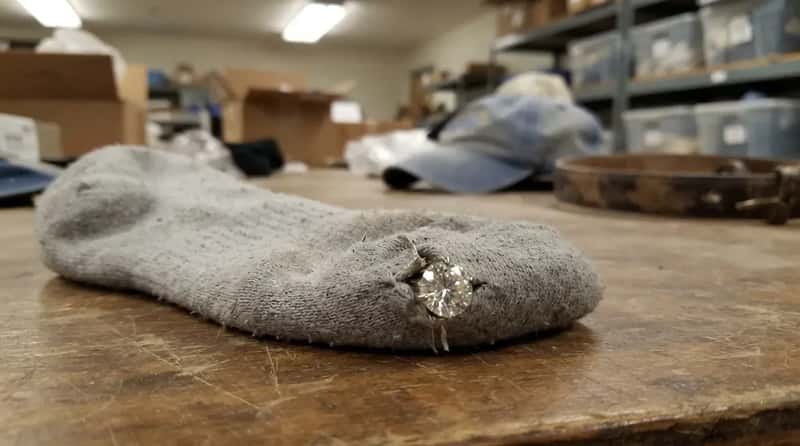 10. A 5.6-Carat Diamond Hidden Inside a Sock (Image Credits: Gemini)