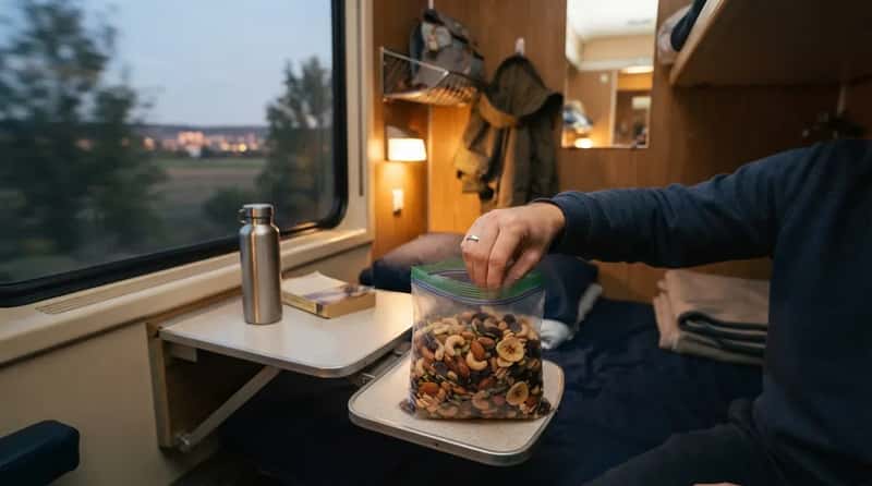 15. Trail Mix or Personal Snacks (Image Credits: Gemini)