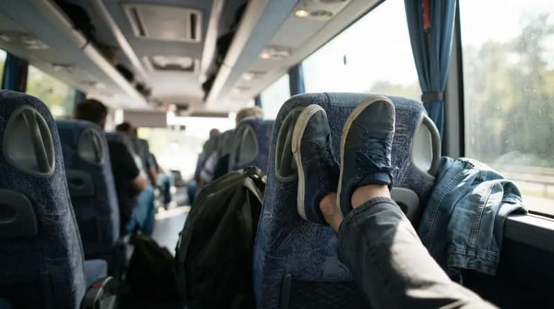 #5 - Feet on the Seats Say More Than Any Rulebook (Image Credits: Gemini)