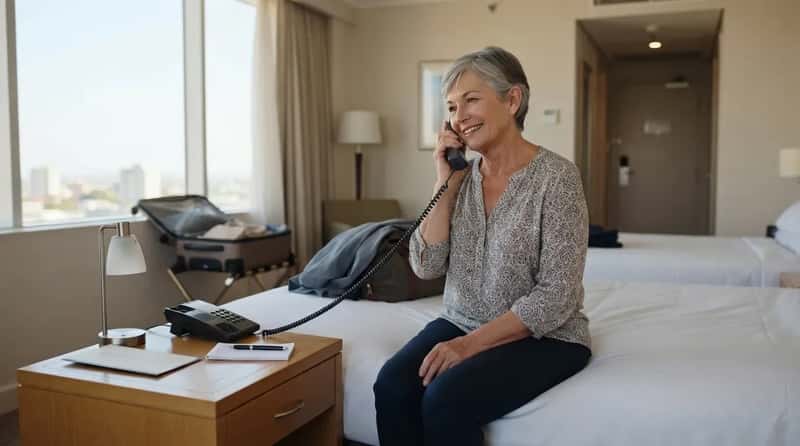 #6 - They Give a Heads-Up Call Before Housekeeping Knocks (Image Credits: Gemini)