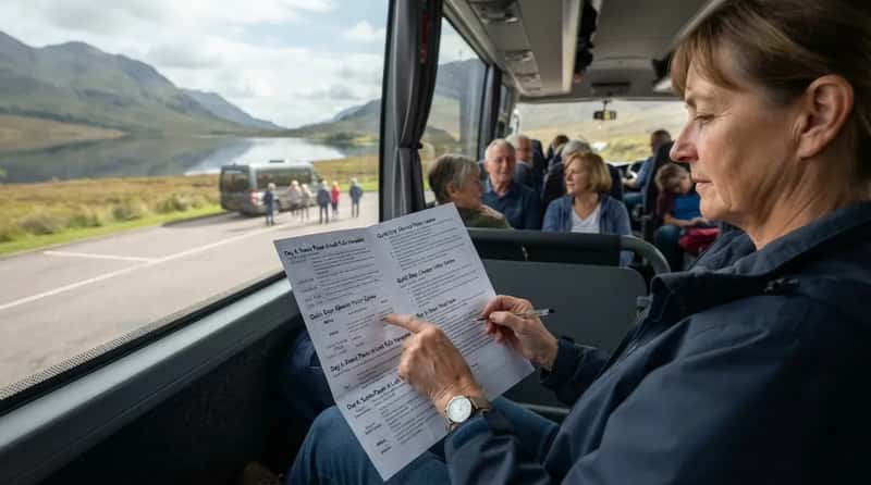 #19 - They Study the Itinerary to Spot the Stops That Are Really Just Breaks (Image Credits: Gemini)