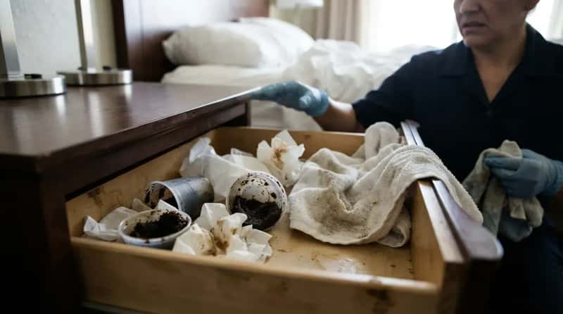 #16 - Chew-Spit Cups and Soaked Towels Hidden in Drawers (Image Credits: Gemini)