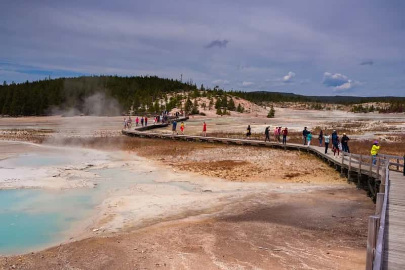 Yellowstone's crowded reality without a permit system (Image Credits: Unsplash)