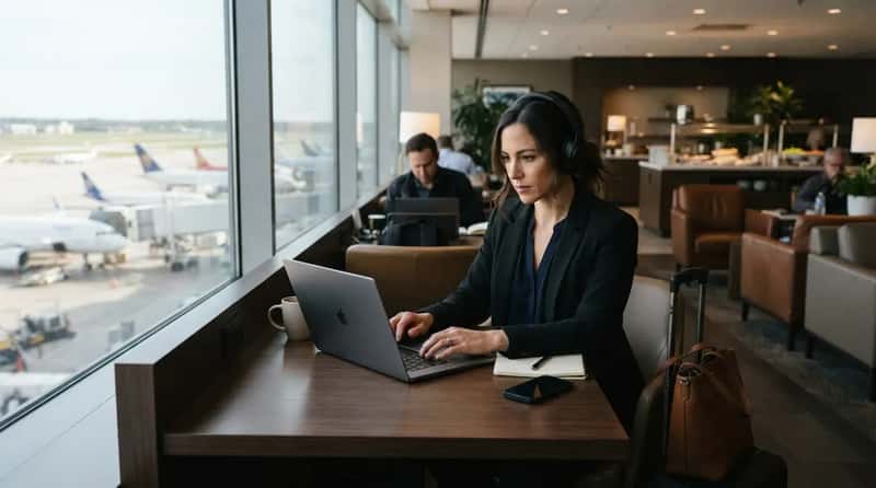 8. Treat Every Layover Like a Working Session, Not a Break (Image Credits: Gemini)