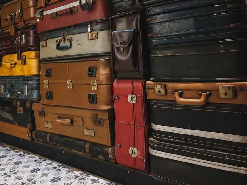 4. Vintage Luggage Sets from Mid-Century American Brands (Image Credits: Unsplash)