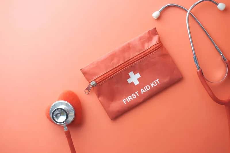 9. A first aid kit with excessive supplies (Image Credits: Pexels)