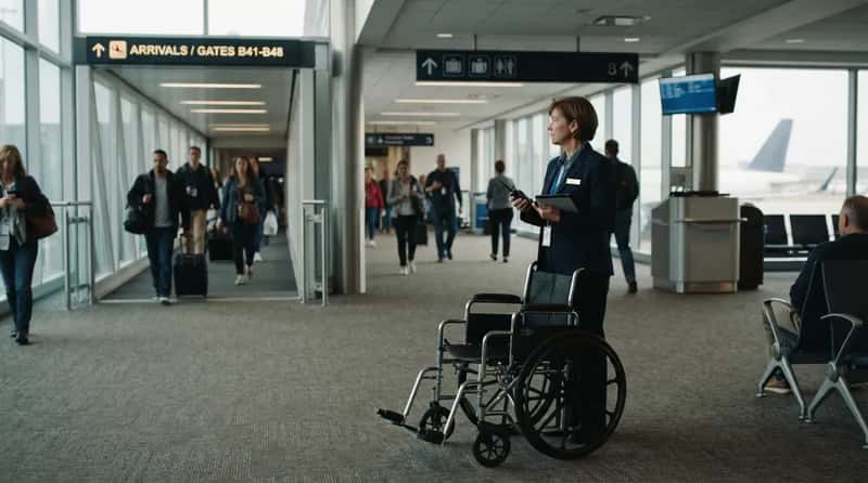 #8 - They Arrange Your Next Wheelchair Before Your Plane Even Touches Down (Image Credits: Gemini)