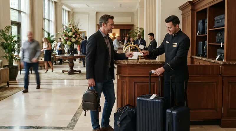 #19 - They Ask to Store Their Bags Instead of Begging for an Early Room (Image Credits: Gemini)