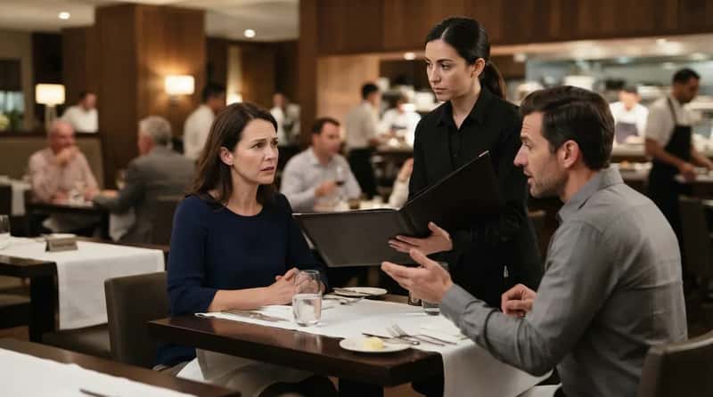 #16 - The Food Allergy You Mentioned After the Menu Hit the Table (Image Credits: Gemini)