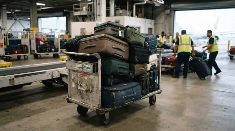 #2 - A Suitcase That's Been Checked In Way Too Early (Image Credits: Gemini)