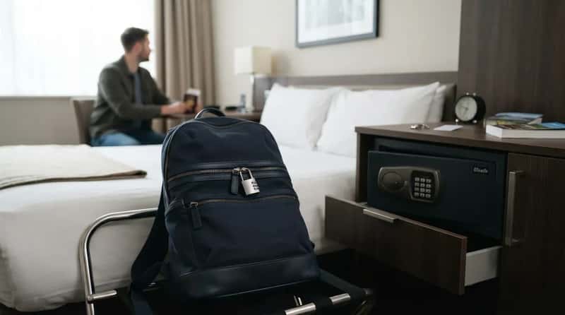 #5 - They Lock Valuables in Their Own Bag, Not the Room Safe (Image Credits: Gemini)