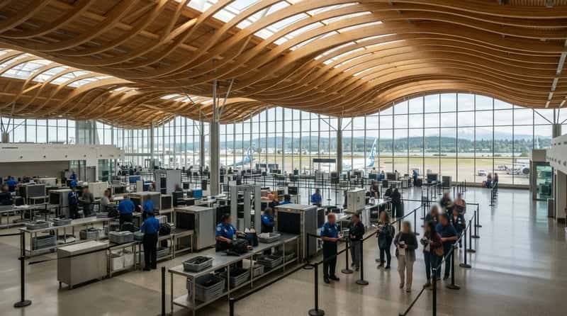 #7 - Portland: The Rebuilt Airport Fans Love and the Clock Doesn't (Image Credits: Gemini)