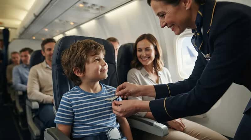 #3 - Junior Wings Pinned on Every Kid's First Flight (Image Credits: Gemini)