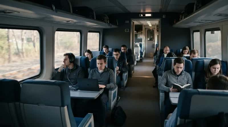 #12 - They Treat the Quiet Car Like a Sacred Space (Image Credits: Gemini)