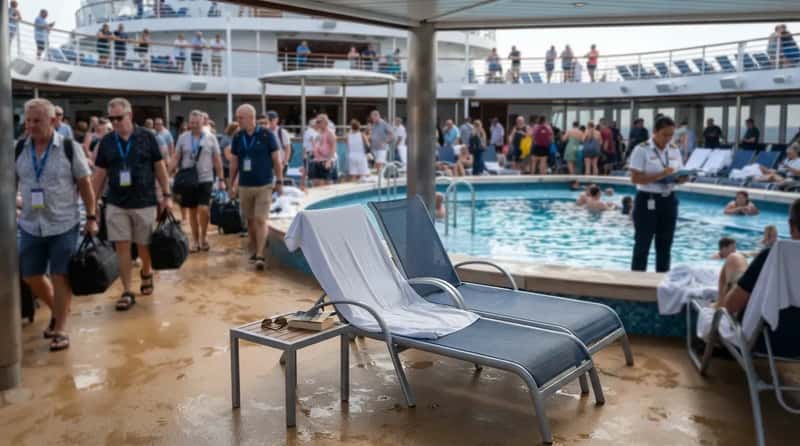 #10 - Reserving Pool Chairs With a Towel Before You've Even Unpacked (Image Credits: Gemini)