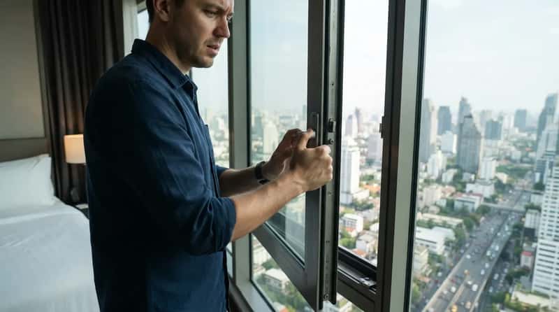 #7 - The Window That Won't Open Because Someone Decided It Shouldn't (Image Credits: Gemini)