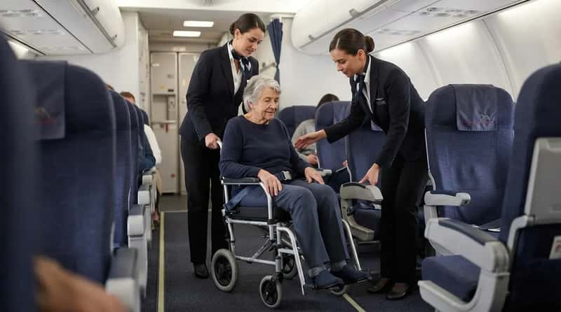 #3 - The Seat Picked for the Skinny Onboard Wheelchair (Image Credits: Gemini)