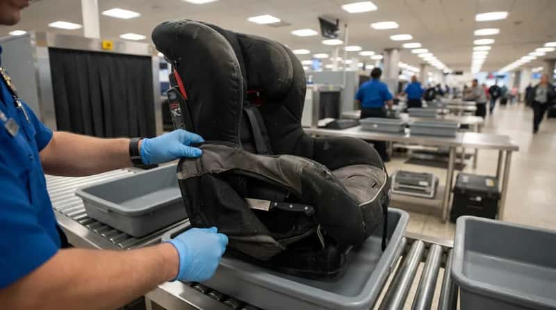 #2 - A Forgotten Knife Hidden Inside a Secondhand Car Seat (Image Credits: Gemini)