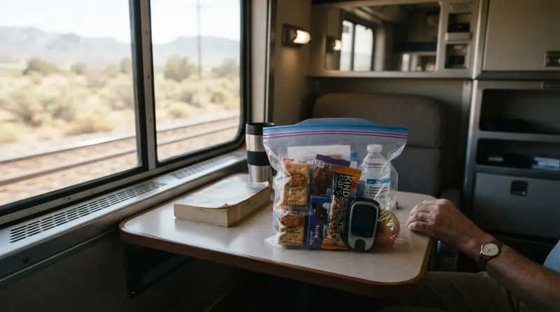 #17 - Diabetic Passengers Skipping The Backup Snack Bag (Image Credits: Gemini)