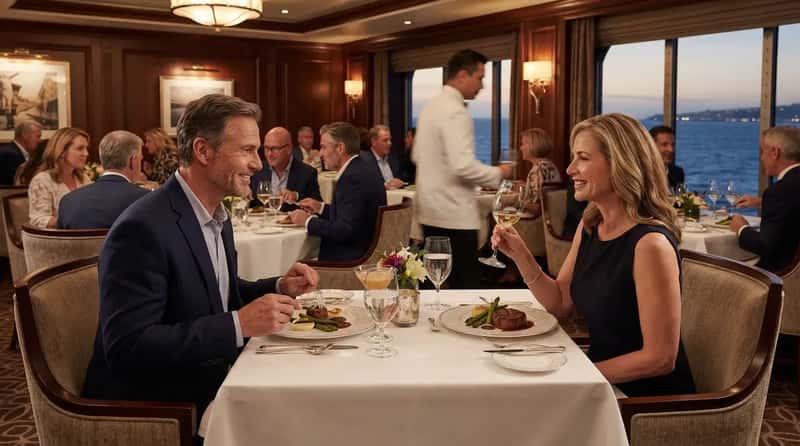 #7 - Oceania Cruises: Where Dinner Is Free but Everything Else Isn't (Image Credits: Gemini)