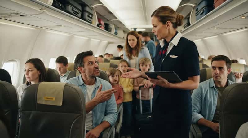 #13 - Fighting With Crew Over Seat Swaps for Family Togetherness (Image Credits: Gemini)