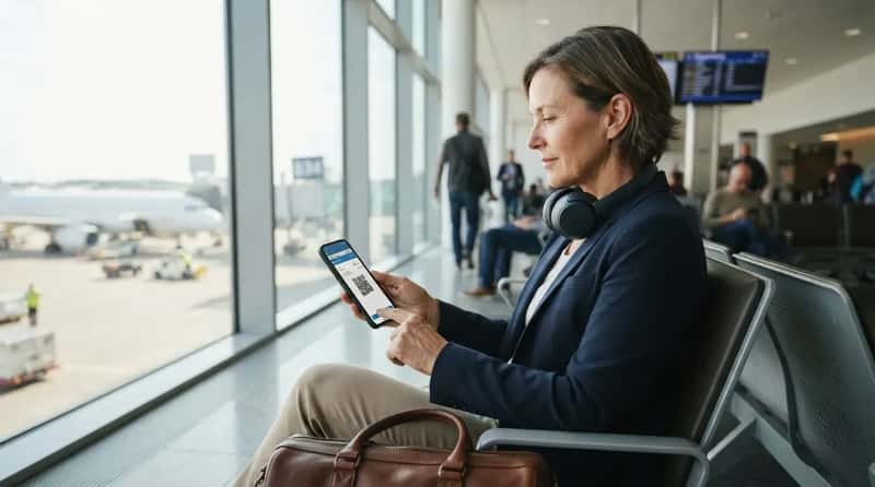 #2 - They Download the Airline App Before They Even Leave Home (Image Credits: Gemini)