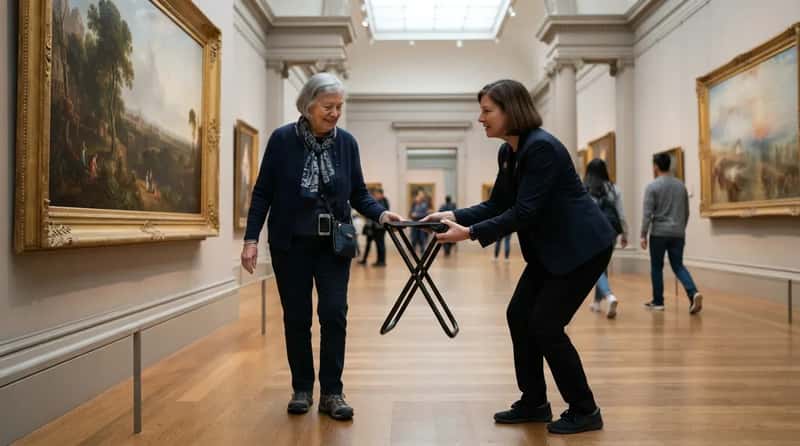13 - The Folding Stool Hand-Off (Image Credits: Gemini)