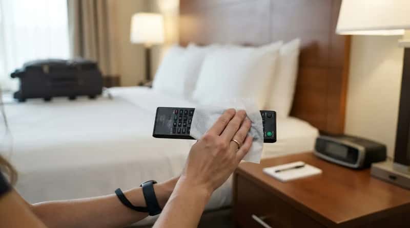 #25 - They Disinfect the Remote Before They Even Sit Down (Image Credits: Gemini)