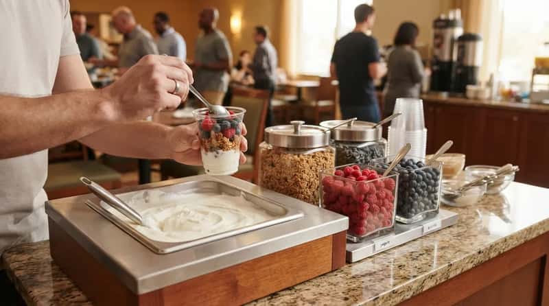 #10 - The Build-Your-Own Yogurt Parfait Bar (Image Credits: Gemini)