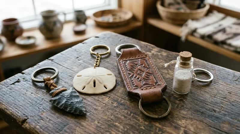 #7 - Keychains Made With Actual Local Materials (Image Credits: Gemini)