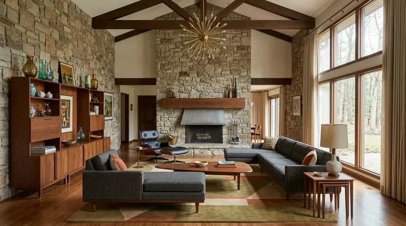 #21 - The McMansion Living Room With 20-Foot Ceilings (Image Credits: Gemini)