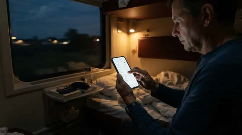 #10 - They Set Their Phone's Time Zone Manually the Night Before (Image Credits: Gemini)