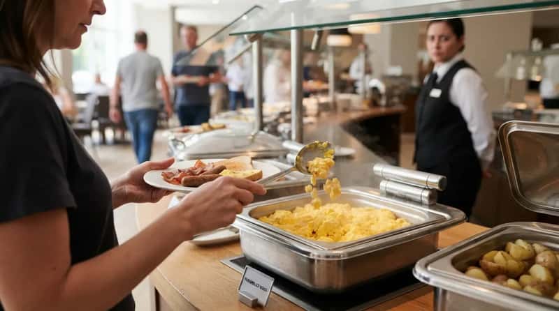 #4 - Sliding Food From the Plate Back Into the Tray (Image Credits: Gemini)