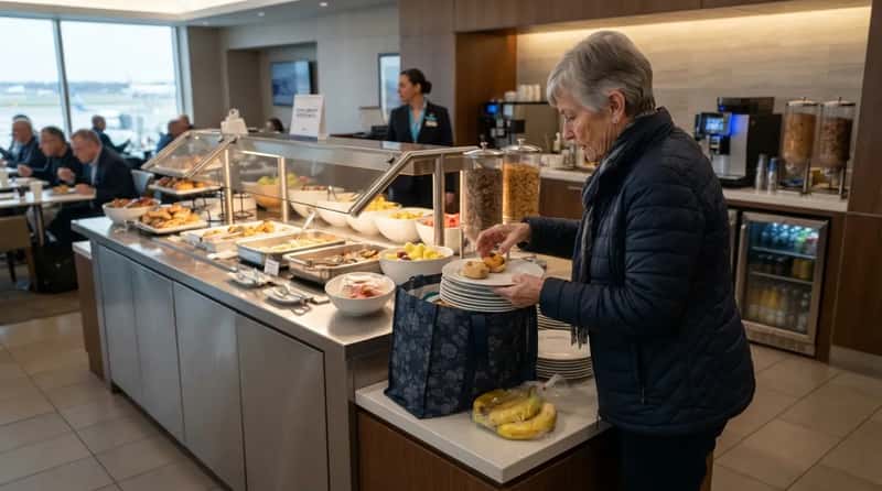 #21 - The Plate-Stacker Who Turns the Buffet Into a Grocery Haul (Image Credits: Gemini)