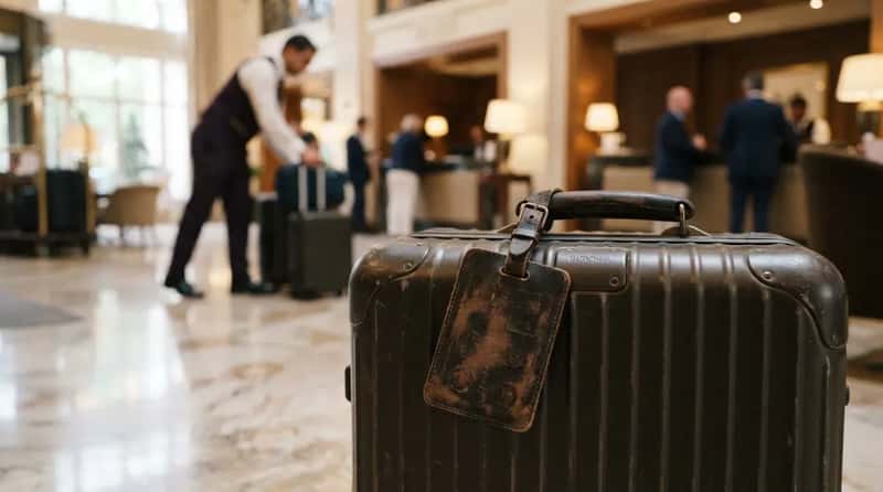 #4 - Their Luggage Tag Works Like a Resume (Image Credits: Gemini)