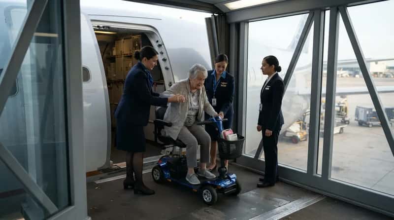 #13 - Airlines Must Let You Keep Your Wheelchair Until the Plane Door (Image Credits: Gemini)