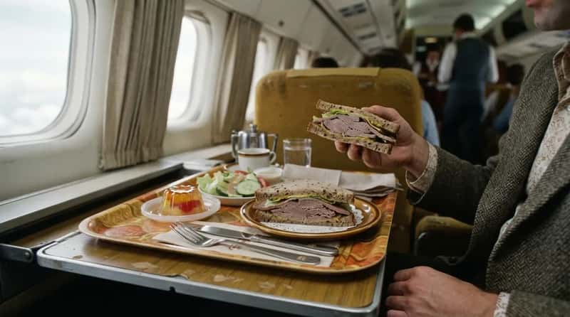 #10 - Tongue Sandwiches in First Class (Image Credits: Gemini)