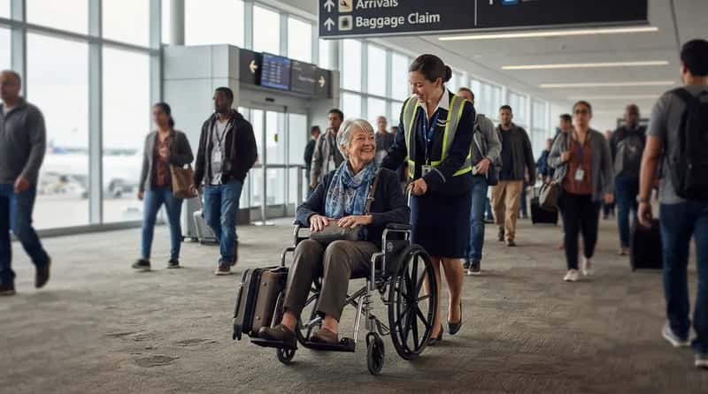 #7 - Help With Connections and Baggage Claim, Not Just Departure (Image Credits: Gemini)