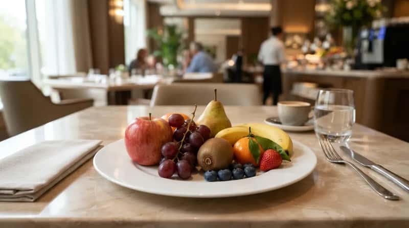 #3 - A Whole-Fruit Plate Built From the Kitchen's Real Stock (Image Credits: Gemini)