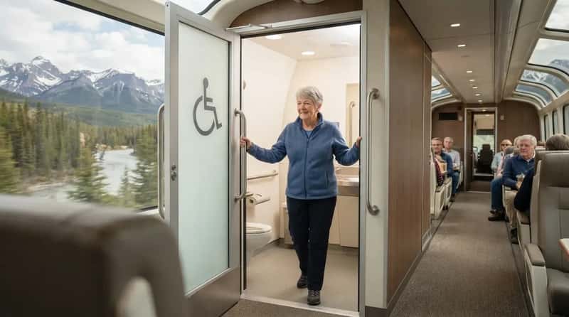 #12 - The Coach With the Wider Washroom Door Can Be Reserved Before You Arrive (Image Credits: Gemini)